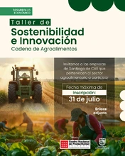 Inscripción Taller de Sostenibilidad e Innovaciön Cadena de Agroalimentos