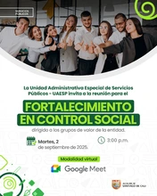 Encuentro de aprendizaje virtual en ´Fortalecimiento en Control Social´