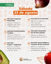 Mercados Campesinos 23 de agosto