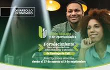 Inscripciones Fortalecimiento para emprendedores independient y Mipymes de Santiago de Cali