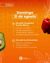Mercados Campesinos 31 de agosto