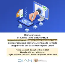 Dignatarios (as) Si aún non tienes RUT y RUB