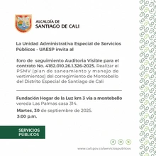 Foro de seguimiento Auditoria Visible contrato No 326-2025