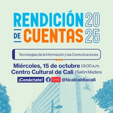 Rendición de cuentas DATIC 2025