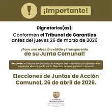 Elecciones de juntas de acción comunal