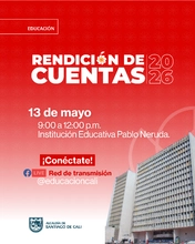 Rendición de cuentas 2026 – Secretaría de Educación