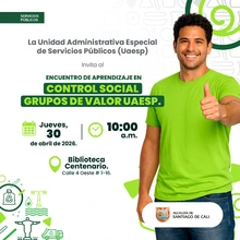 ENCUENTRO DE APRENDIZAJE EN CONTROL SOCIAL GRUPOS DE VALOR UAESP