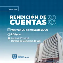 Primera Rendición de Cuentas 2026 de la Secretaría de Movilidad