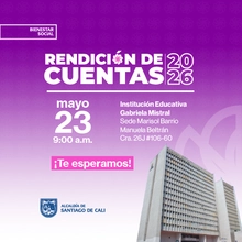 Rendición de cuentas Bienestar Social 2026
