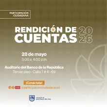 Rendición de cuentas 2026