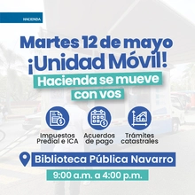Unidad móvil - Biblioteca Pública Navarro