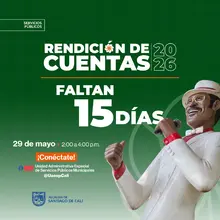 RENDICIÓN DE CUENTAS UAESP VIGENCIA -  2026