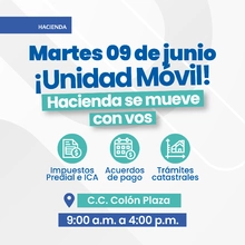 Unidad Móvil - CC Colón Plaza
