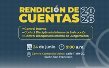 Primera Rendición de Cuentas del Departamento Administrativo de Control Disciplinario Interno de Juzgamiento 2026
