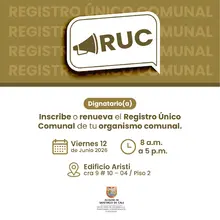 Registro Único comunal