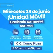 Unidad Móvil - Caney Plaza 24 de junio