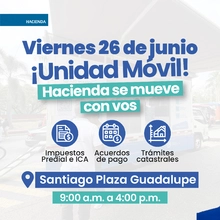 Unidad Móvil - Santiago Plaza Guadalupe 26 Junio