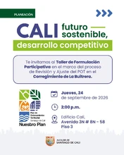 Cali futuro sostenible, desarrollo competitivo