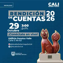 Tu participación es fundamental para el futuro de Cali!