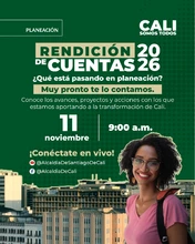 Rendición de cuentas 2026 - ¿Qué está pasando en planeación?