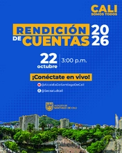 Invitación a rendición de cuentas Secretaria de Salud