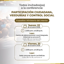 Veedurías Y Control Social.