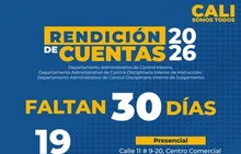 Faltan 30 días para la rendición de cuentas.