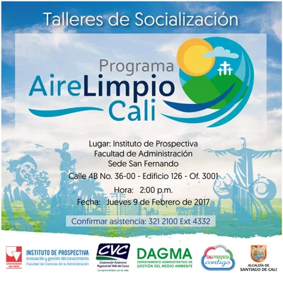 Taller de socialización del Programa Aire Limpio