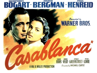Semana del Día Internacional del Teatro  CICLO DE LAS TABLAS A LA PANTALLA  Película: CASABLANCA de Michael Curtiz.  Fecha: Martes, marzo 28 de 2017 Lugar: Sala 218 Centro Cultural de Cali Hora: 5:00 