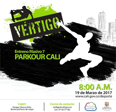 ENTRENO MASIVO 7 PARKOUR CALI