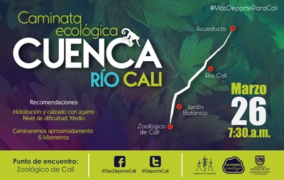 CAMINATA ECOLÓGICA CUENCA RIO CALI