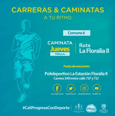 Caminata comuna 6 Ruta Floralia II