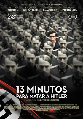 Muestra Cine Alemán. Festival Acá 2017 Película: 13 minutos para matar a Hitler de Oliver Hirschbiegel Fecha: Jueves, agosto 10 de 2017 Lugar: Sala 218 – Centro Cultural de Cali Hora: 5:00 PM
