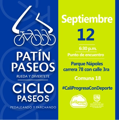 Patín y Ciclo Paseos Comuna 18