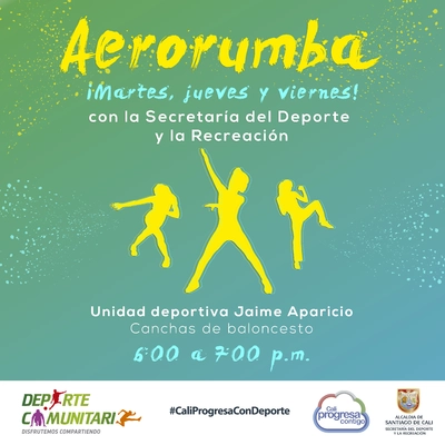 Aerorumba ¡Martes, Jueves y Viernes!