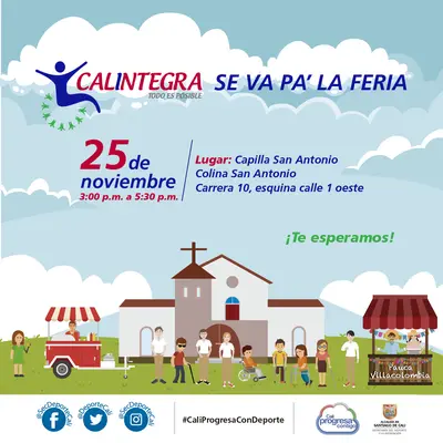 Calintegra se va pa´la feria