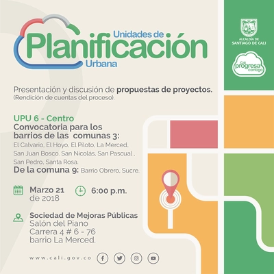 Presentación de propuestas de proyectos para comunas 3 y 9 - UPU 6 (Rendición de Cuentas)