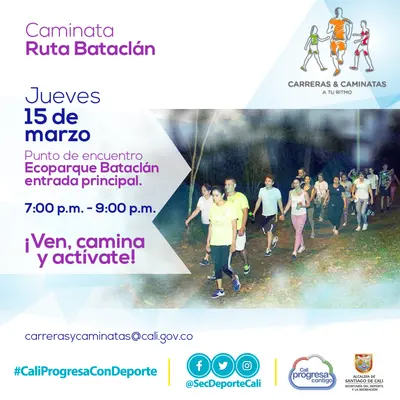 Caminata ruta Bataclán
