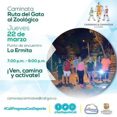 Caminata ruta del Gato al Zoológico