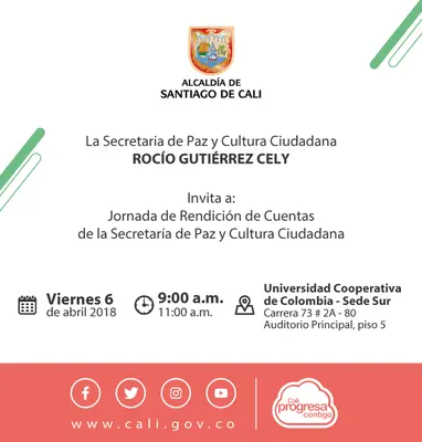 Invitación rendición de cuentas