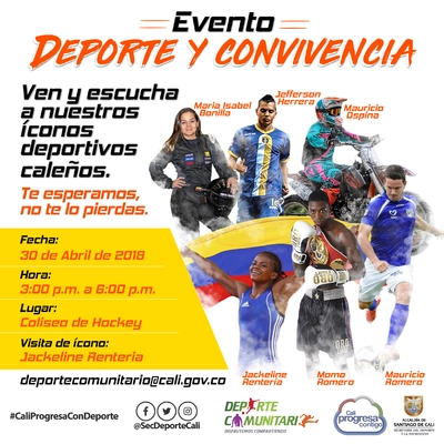 Deporte y Convivencia Ícono Deportivo "Jackeline Renteria"