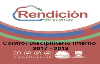 Evento Rendición de cuentas Departamento Administrativo de Control Disciplinario Interno