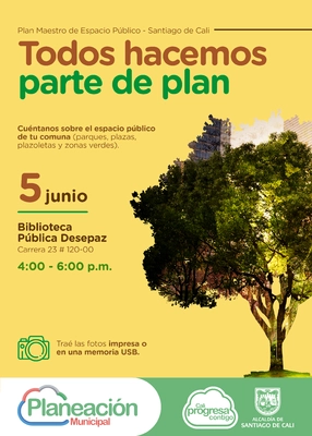 Jornada de participación Plan Maestro de Espacio Público Comuna 21