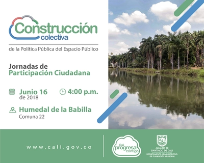 Jornada de construcción colectiva de la Política Pública de Espacio Público