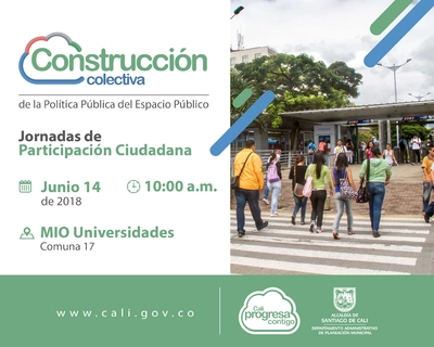 Jornada de construcción colectiva de la Política Pública de Espacio Público