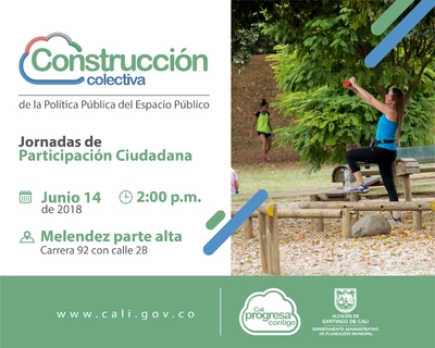 Jornada de construcción colectiva de la Política Pública de Espacio Público