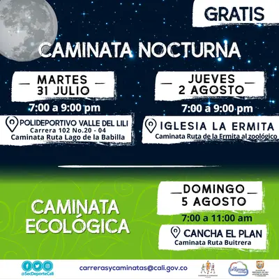 Caminata ruta de la Ermita al Zoológico 