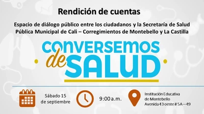 Rendición de Cuentas, Conversemos de Salud Corregimientos de Montebello y La Castilla