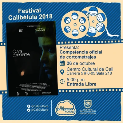 "Festival internacional de cine infantil y juvenil Calibélula Competencia oficial internacional de cortometrajes  Duración: 115 minutos   España, Argentina, México, Ecuador " - Sala 218 – Centro Cultu