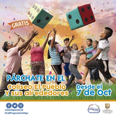 Párchate en el Coliseo El Pueblo y sus alrededores